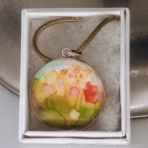 Resin pendant 