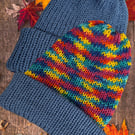 Reversible Knitted Beanie 2 in 1