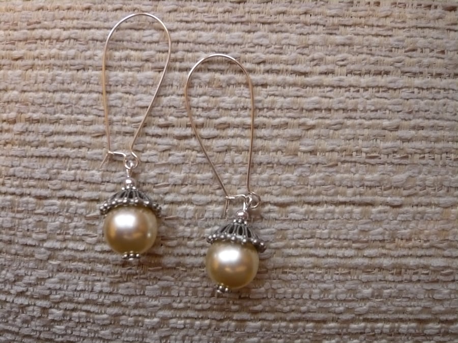 Pearl Bead Earrings