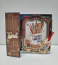Dad - Luxury Birthday Card - Handmade Keepsake Kinetic Card - Image 1