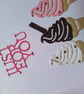 Any occasion card. Just for you card,  ice cream card. Birthday card.  Ref 014.  - Image 8