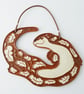 Otter ceramic wall plaque - Image 2