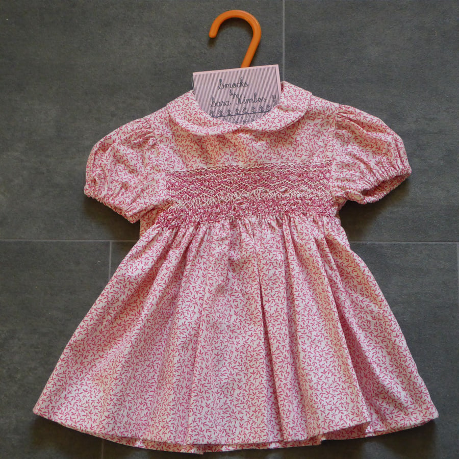 Smocked Dress size 3 months