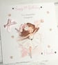 Ballerina Girls Birthday Card For Her Personalised Daughter Granddaughter etc - Image 3