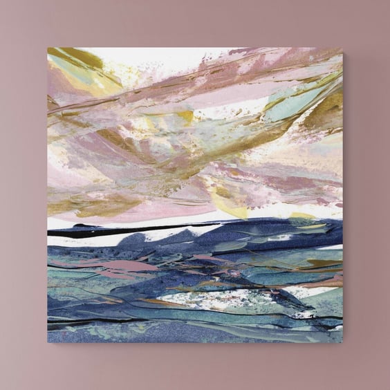 ‘As Summer Fades Away’ 12 x 12” Seascape Print