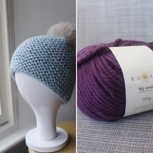 Learn To Knit Kit (Adults - Wild Berry)