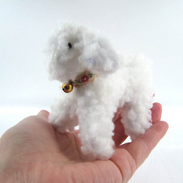 Poodle Dog Brooch Pin