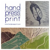 hand press print