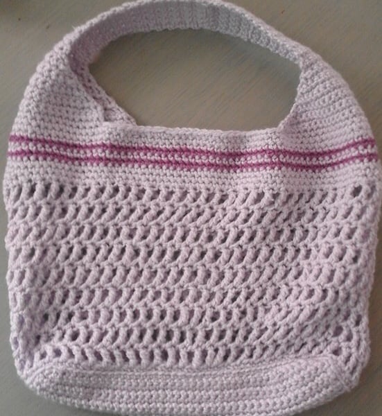 Crocheted Beach Bag