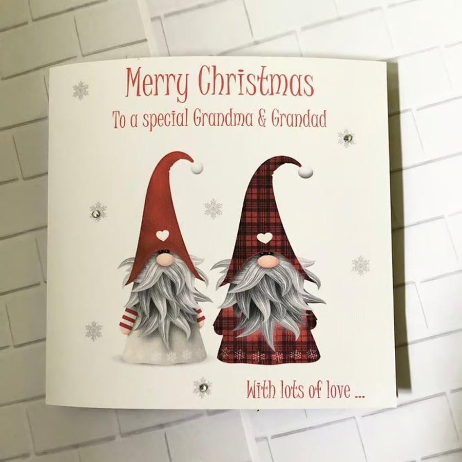 Merry Christmas card for Mum, Dad, Brother, Son, Friend, Boyfriend, Husband, Dad