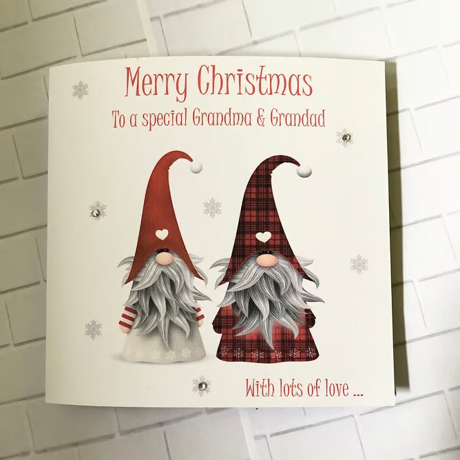 Merry Christmas card for Mum, Dad, Brother, Son, Friend, Boyfriend, Husband, Dad