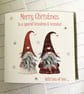 Merry Christmas card for Mum, Dad, Brother, Son, Friend, Boyfriend, Husband, Dad - Image 1