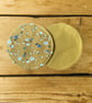Fabric Coasters, 6 Set, Handmade Coasters, Cotton Coasters. Floral-COAST-16 - Image 2