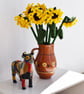 Knitting Pattern for a Vase of Sunflowers.  Digital Pattern - Image 4