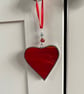 Stained Glass Ribbon Heart Suncatcher Decoration  - Image 2