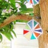 Pin Wheel Multi-coloured Suncatcher or mobile