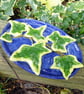 Ivy Ornamental Ceramic Dish - Hand Sculpted - Image 1
