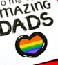 Anniversary Card For Two Dads, Gay Anniversary Card - Image 3