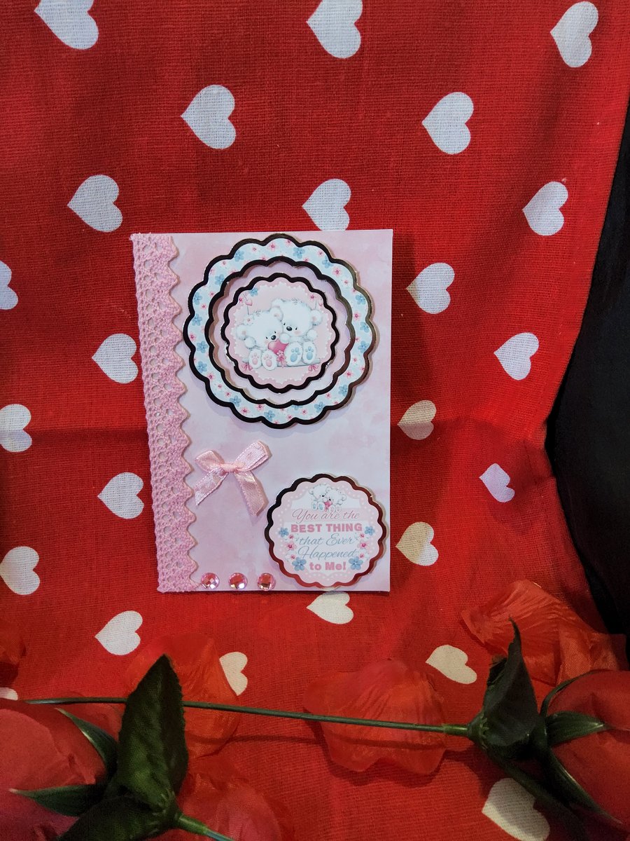 Valentines Greeting Card - Cute Bears