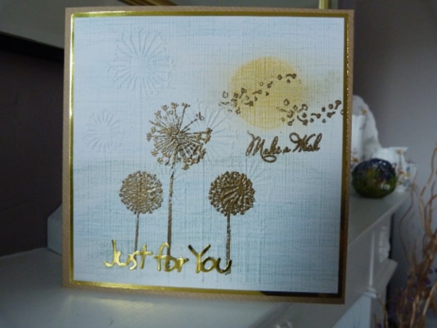 Make A Wish Birthday Card