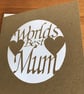  Mother’s Day or birthday card in white or brown kraft card with envelope. - Image 5