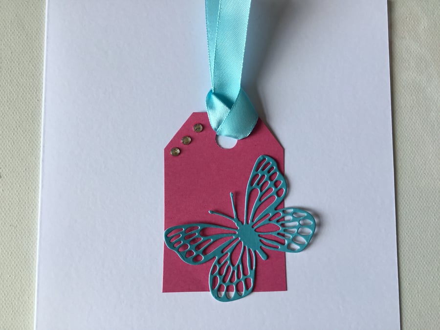 Card for any occasion. Any occasion card. Butterfly. Blank card. CC869
