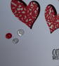 Heart Apertures Wedding Card - Image 2