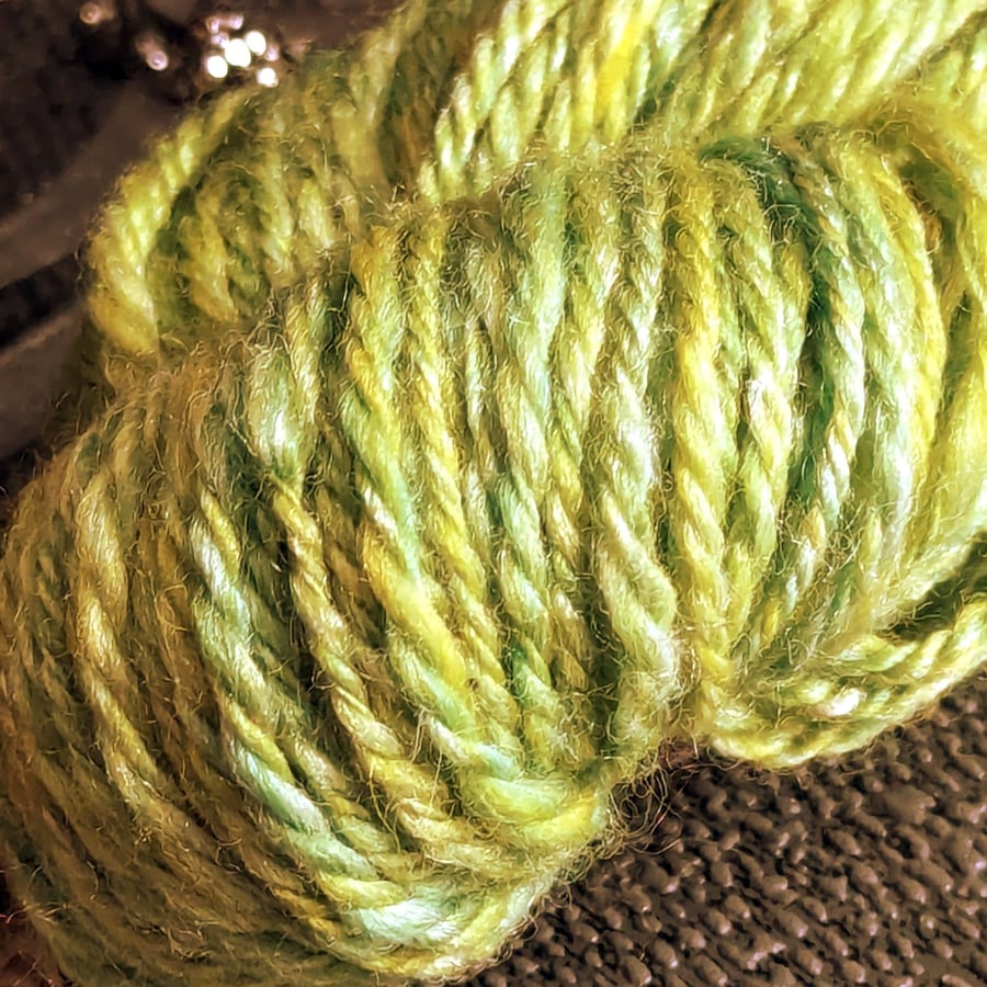 Virgo hand spun yarn – Merino and silk