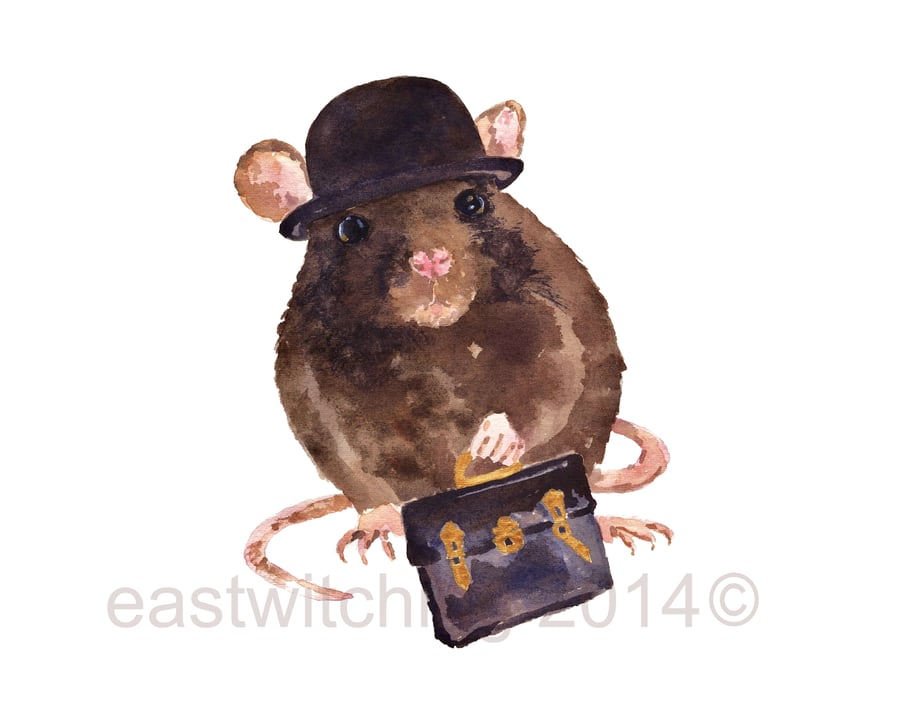 Rat Art Print