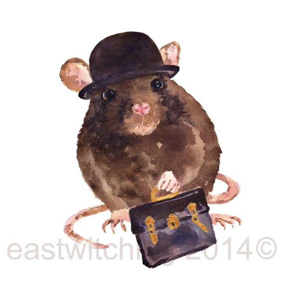 Rat Art Print