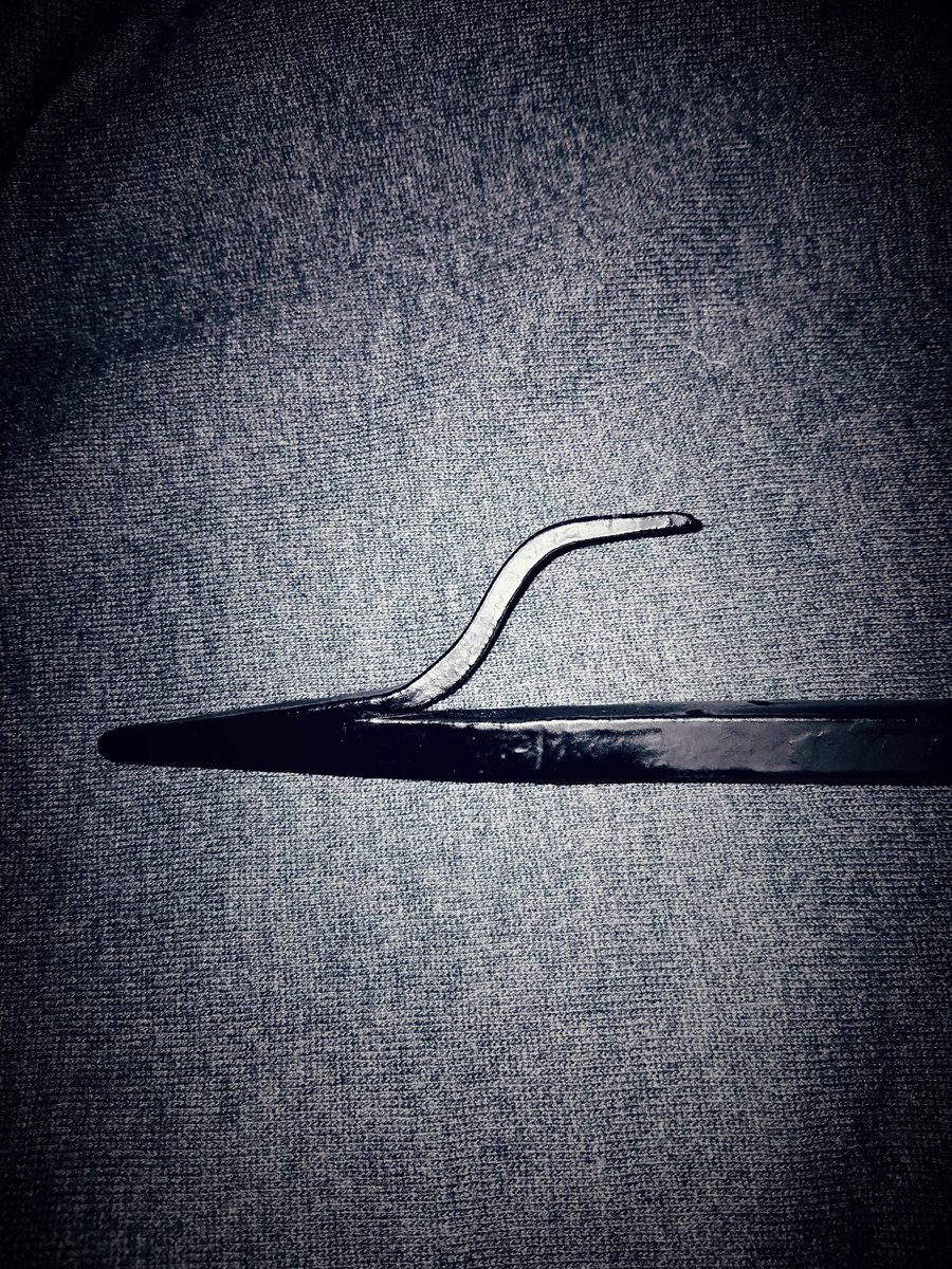 Fire poker matt black