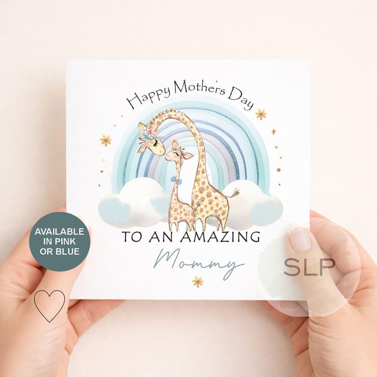 Personalised 1st Mother's Day Card First Mother's Day as My Mummy Custom Baby