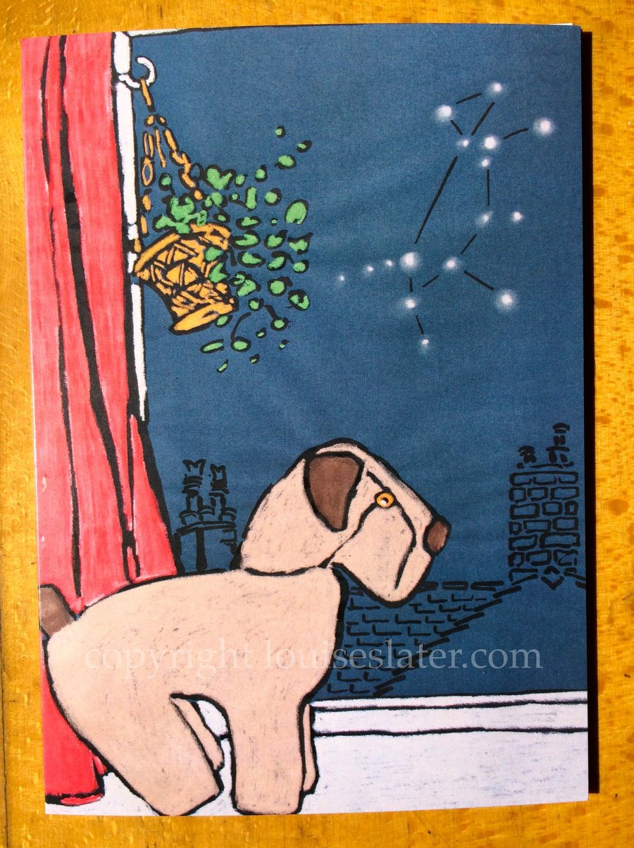 Canis Major Big Dog Greeting Card