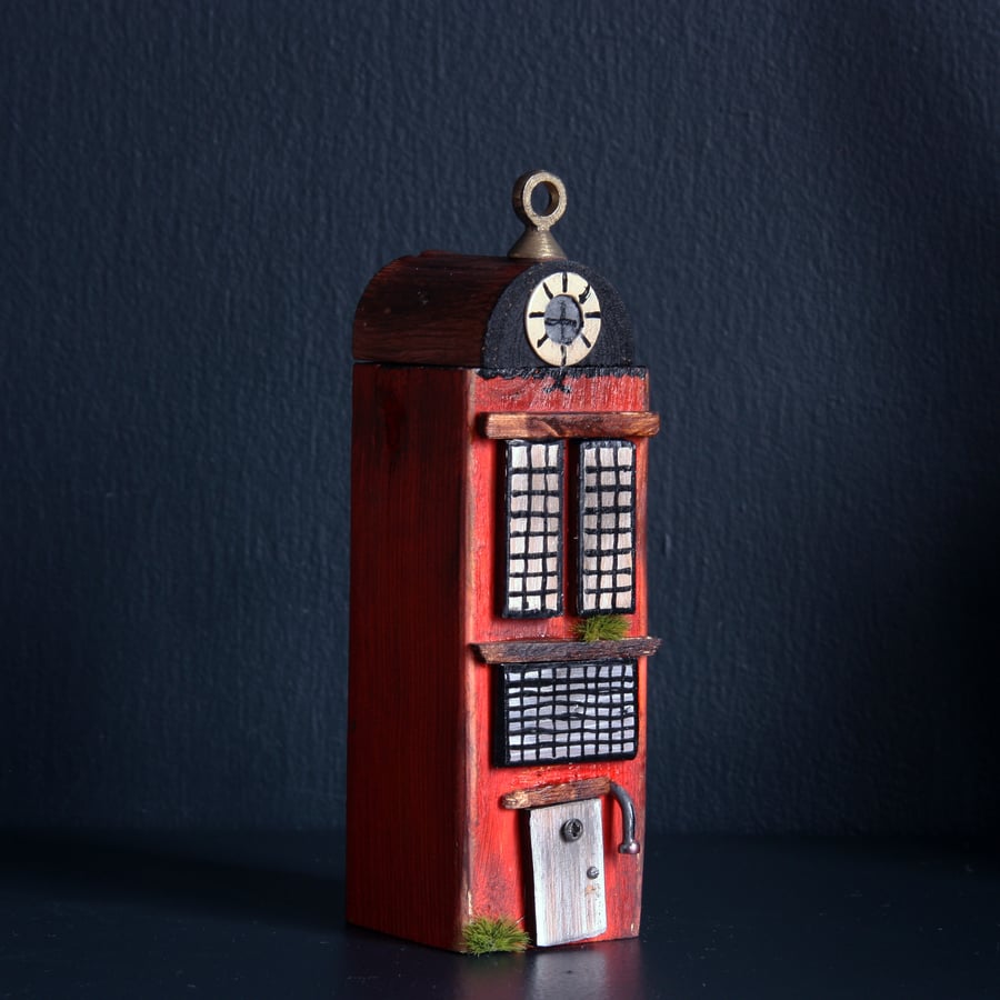 Wonky Buildings, Amsterdam Driftwood Art