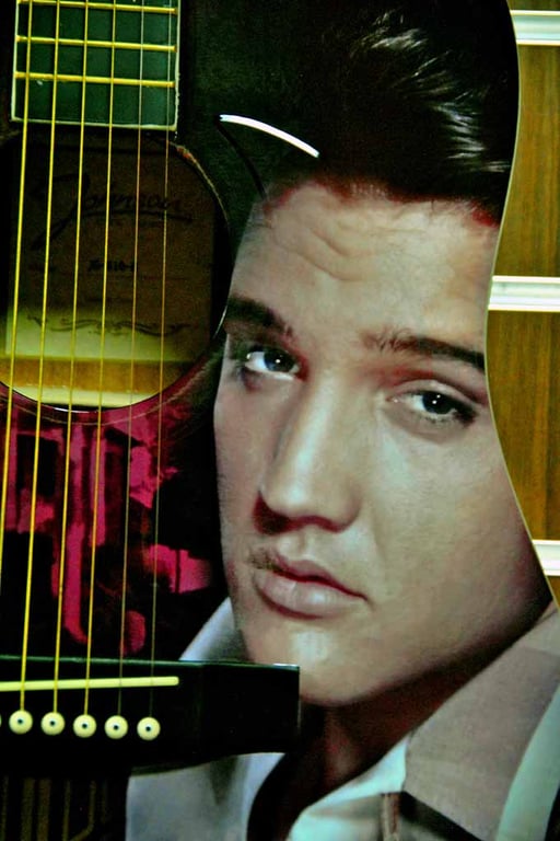 Elvis Presley At The O2 Arena London Photograph Print