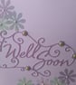Lilac get well soon card - Image 3