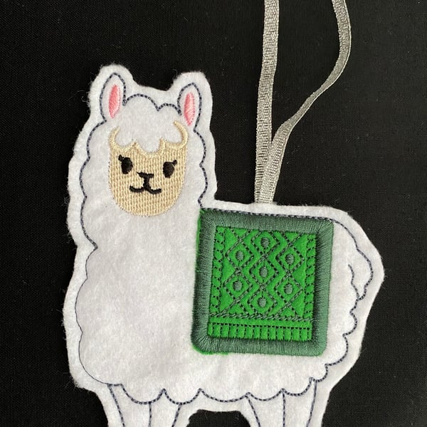 Felt Llama Decoration