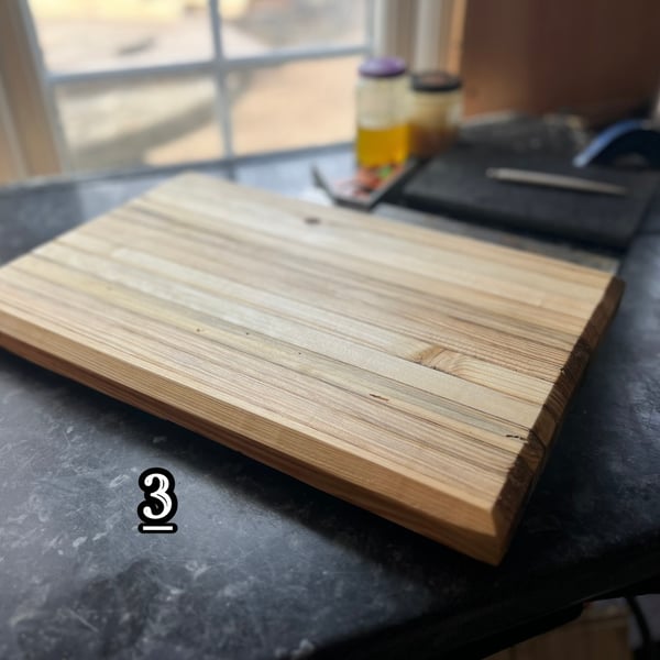Handmade chunky chopping board 