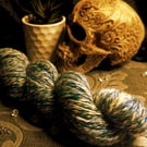 Big Blue Marble handspun yarn 220 yards