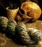 Big Blue Marble handspun yarn 220 yards