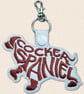 Cocker Spaniel Keyring - Embroidered Dog Word Art Bag Charm - Image 4