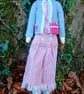 "Llinos" - Ladies Who Lunch - Handmade fabric doll - Image 2