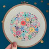 Wildflowers Printable Embroidery Pattern