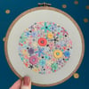 Wildflowers Printable Embroidery Pattern