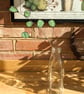 Stained Glass Flower, Eucalyptus Tiffany Suncatcher, Glass Leaves Stem - Image 5