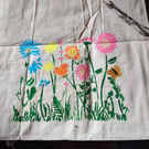 Hand painted tote bags 