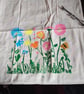 Hand painted tote bags 
