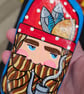 Hand Painted Fisherman Rock 3 - Image 2