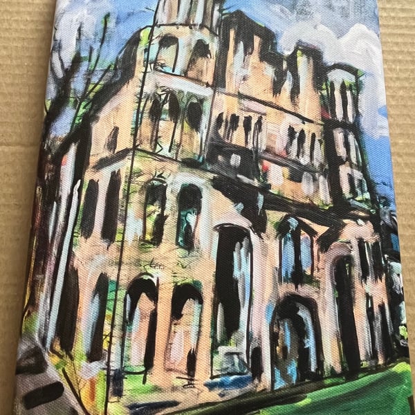 Canvas Print Malling Abbey
