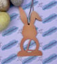 Wood Monogram Easter Rabbit Decoration - Image 5